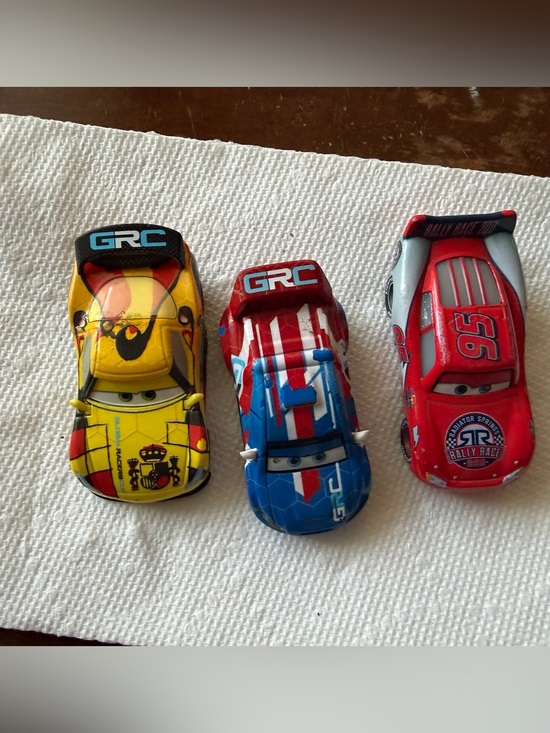 Other - Disney Pixar cars toys global racers cup race cars lighting McQueen GUC toys